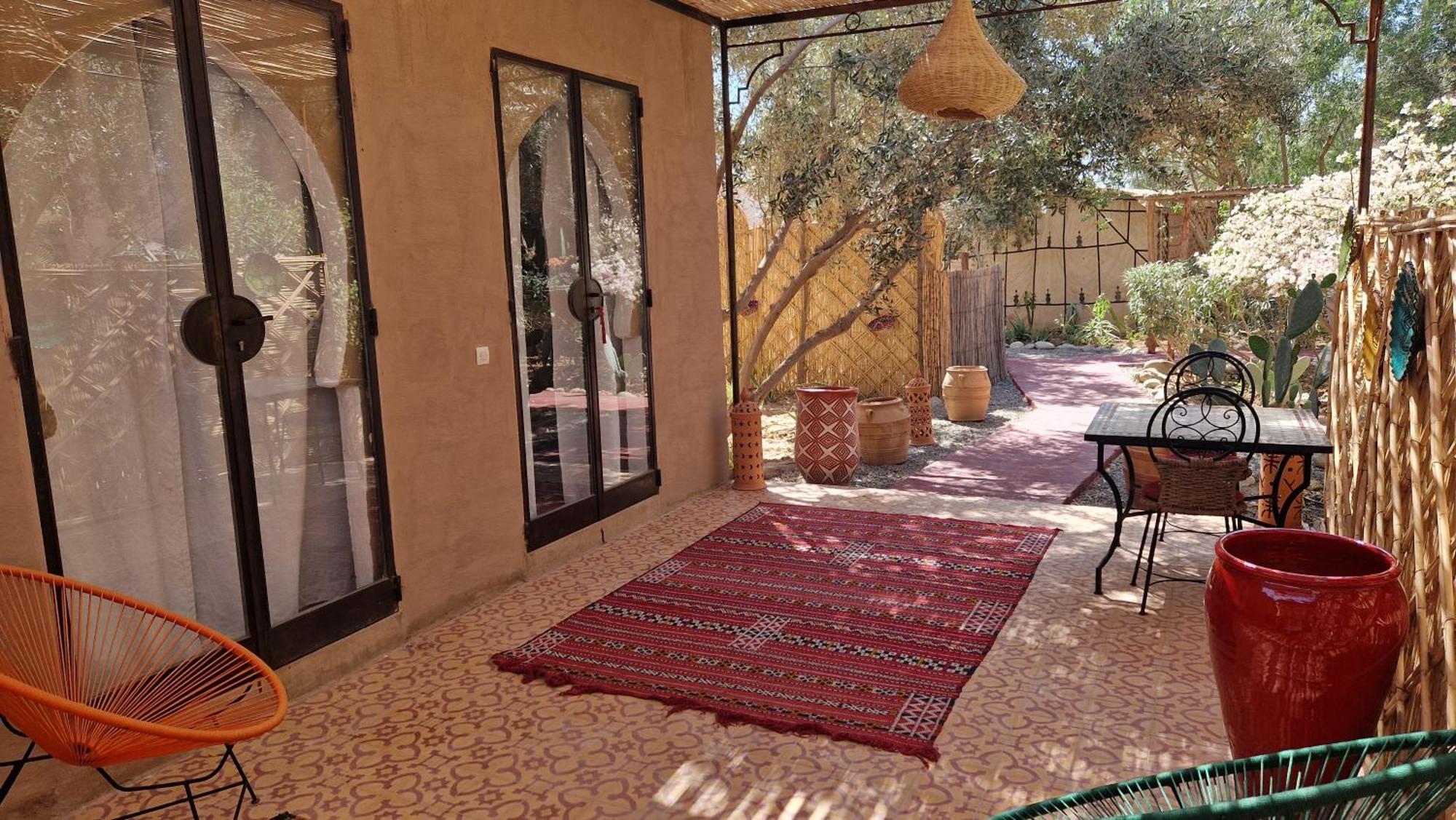 Les Trois Paons Bed & Breakfast Taroudant Bagian luar foto