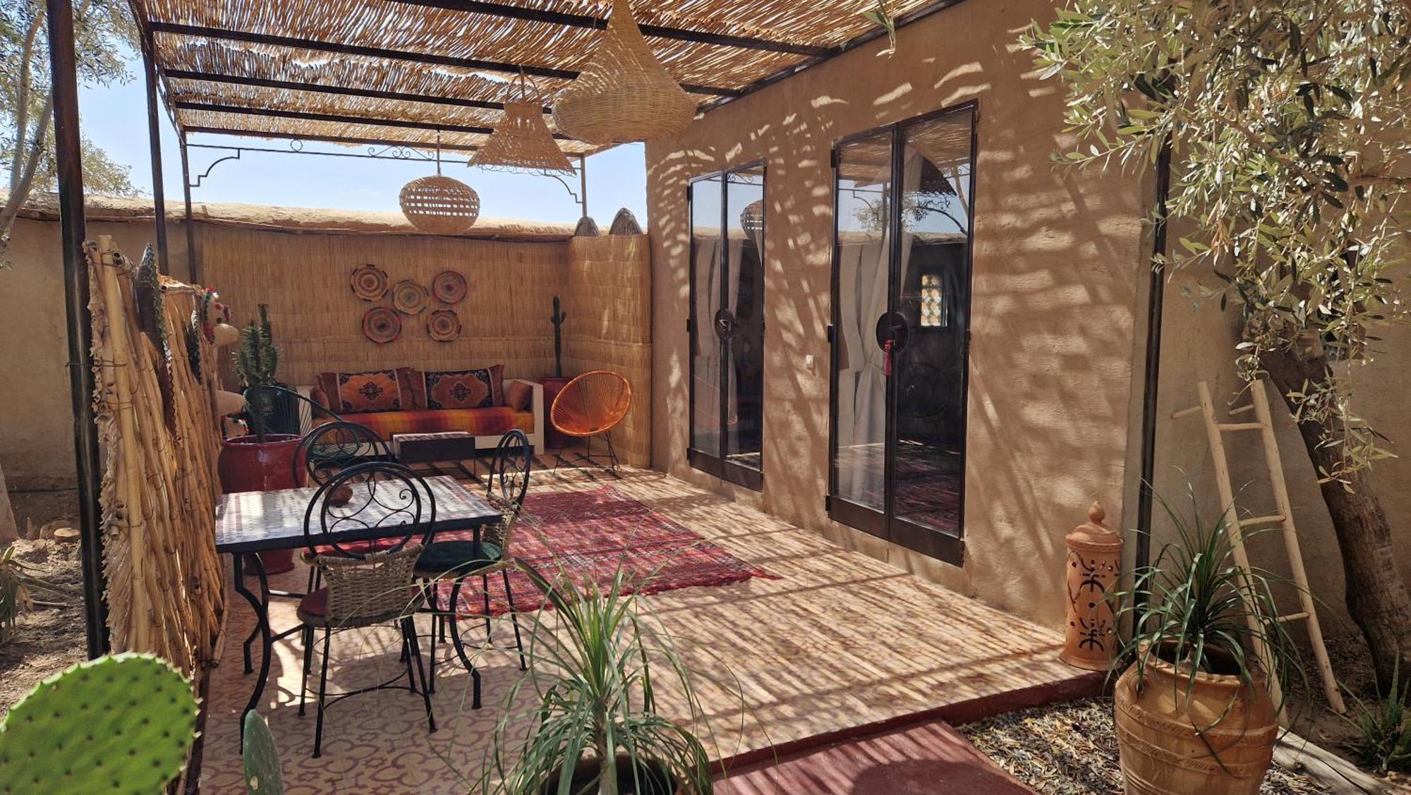 Les Trois Paons Bed & Breakfast Taroudant Bagian luar foto